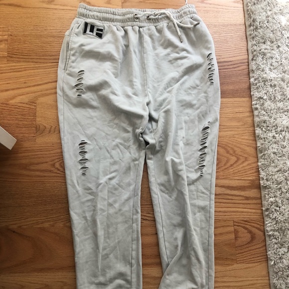 LF Pants - LF Distressed Sweatpants